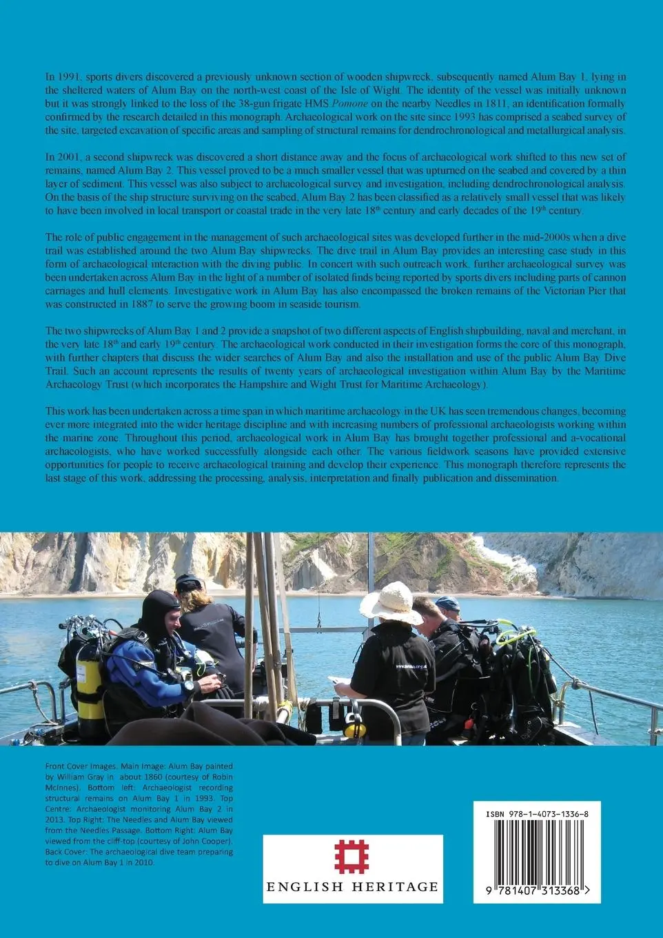 Rückseite: 9781407313368 | The Maritime Archaeology of Alum Bay | Julie Satchell (u. a.) | Buch
