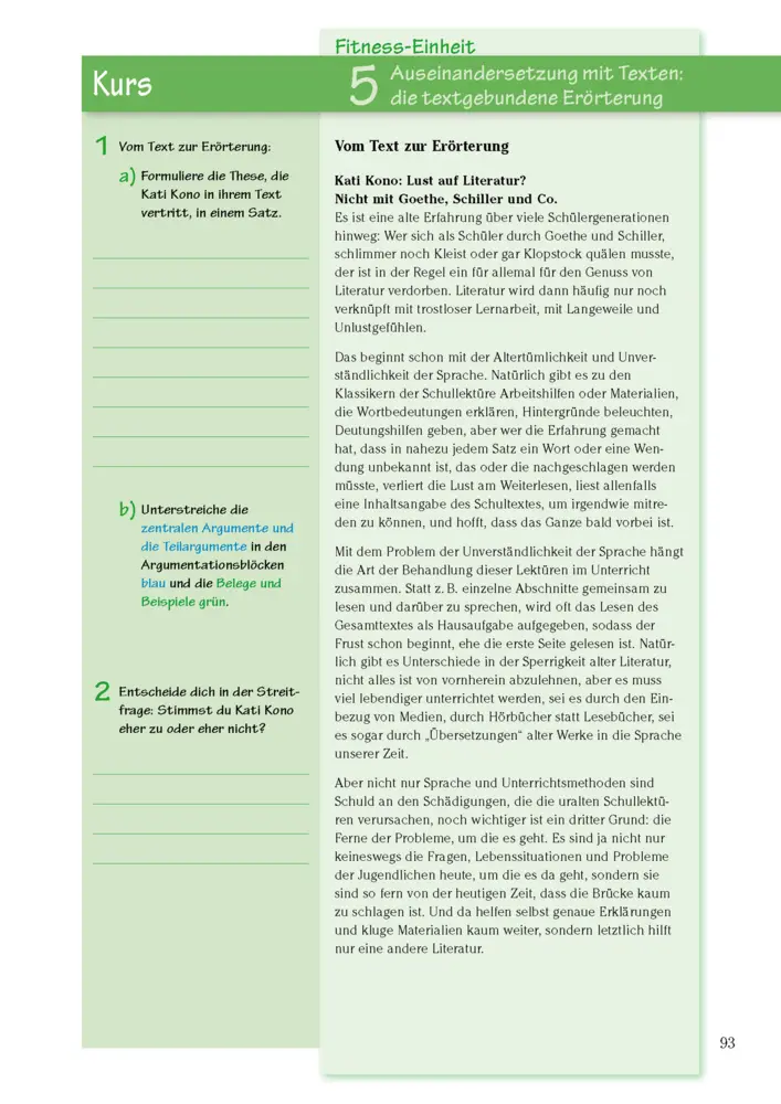 Bild: 9783129303368 | Aufsatz - Argumentieren und Erörtern. Deutsch Klasse 9/10. | Notzon