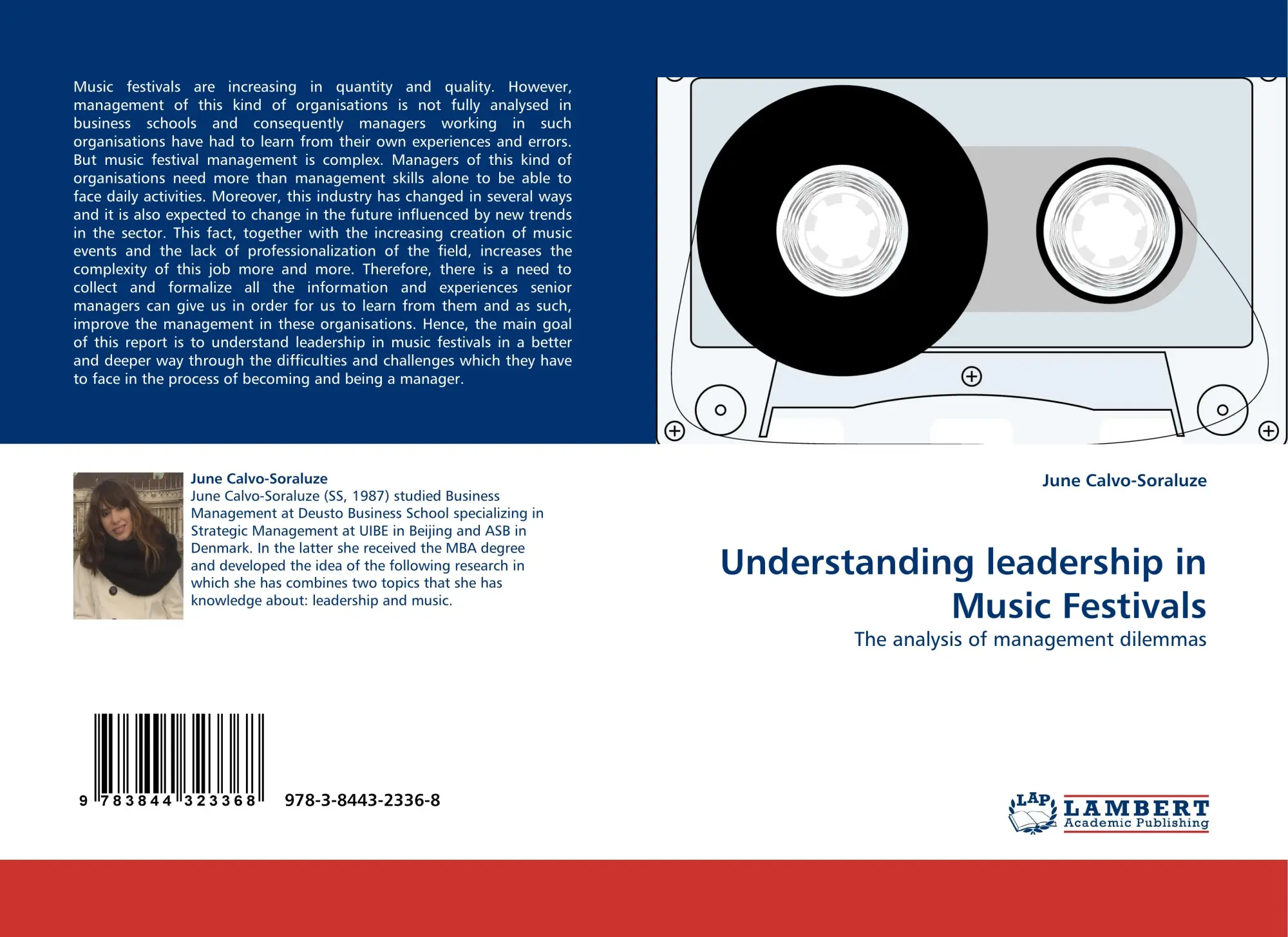 Cover: 9783844323368 | Understanding leadership in Music Festivals | June Calvo-Soraluze