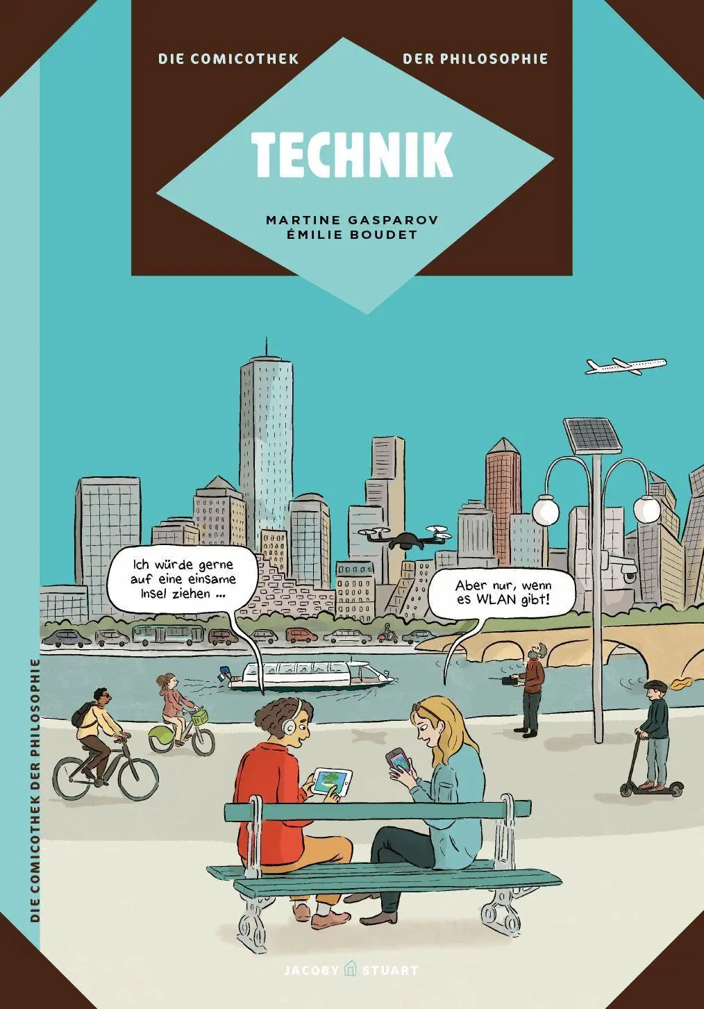 Cover: 9783964283368 | Technik | Die Comicothek der Philosophie | Martine Gasparov | Buch