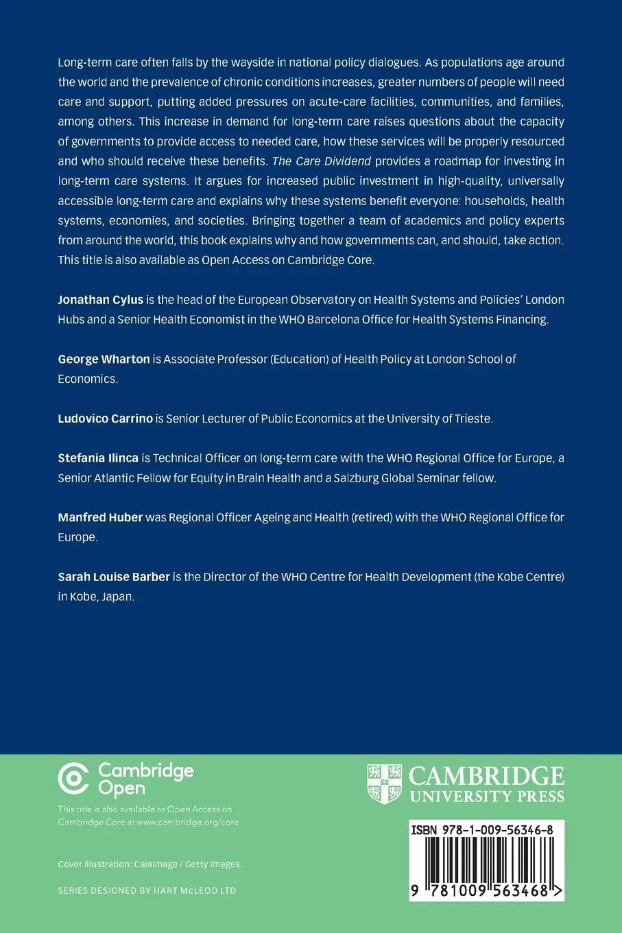 Rückseite: 9781009563468 | The Care Dividend | Jonathan Cylus (u. a.) | Taschenbuch | Englisch