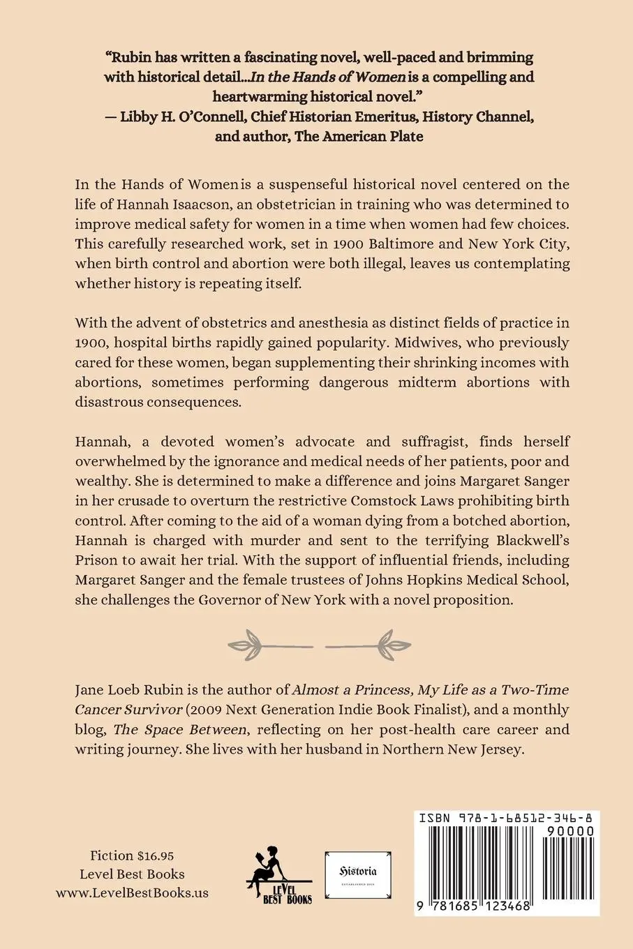 Rückseite: 9781685123468 | In the Hands of Women | A Gilded City Series | Jane Loeb Rubin | Buch