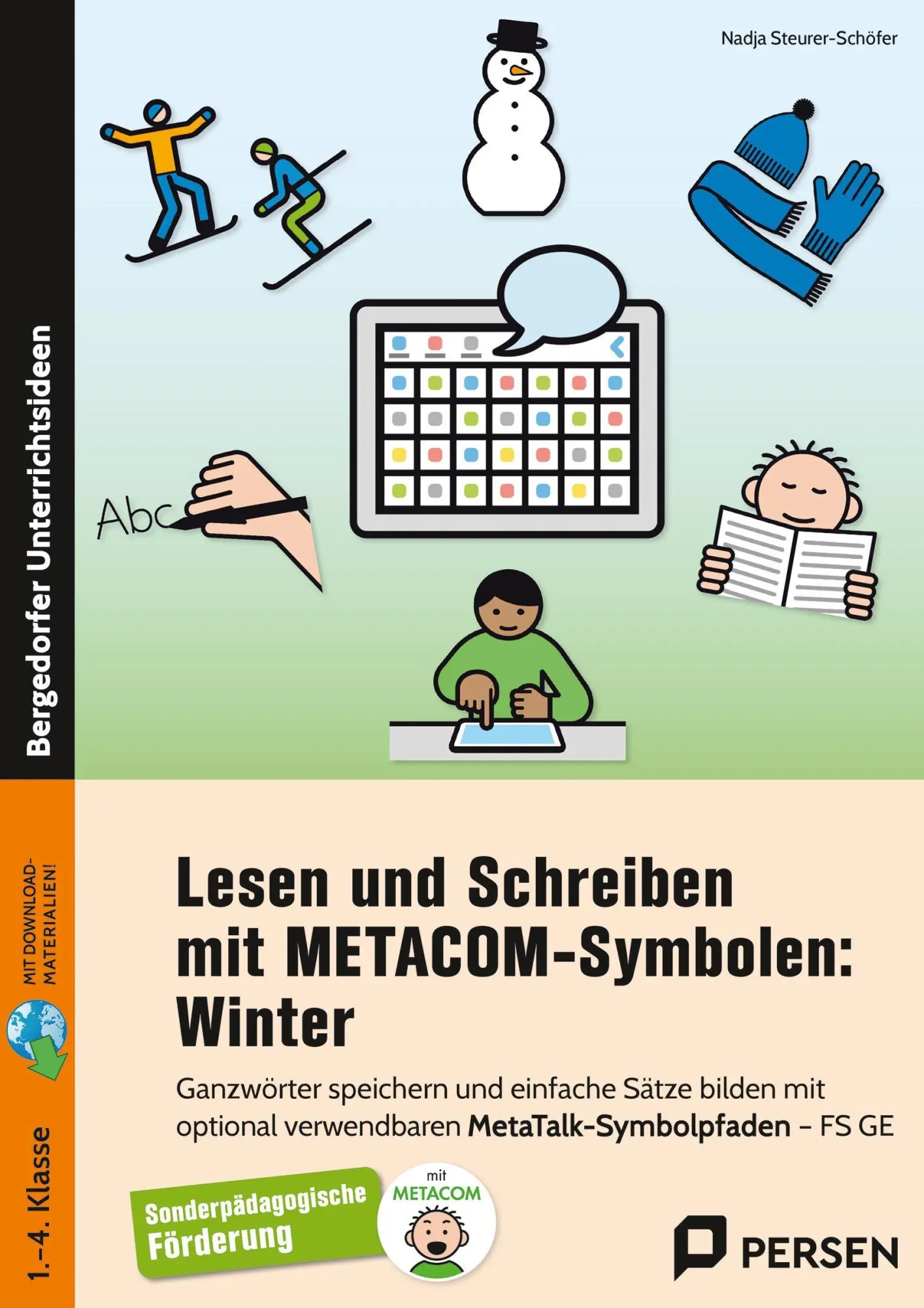 Cover: 9783403213468 | Lesen und Schreiben mit METACOM-Symbolen: Winter | Steurer-Schöfer