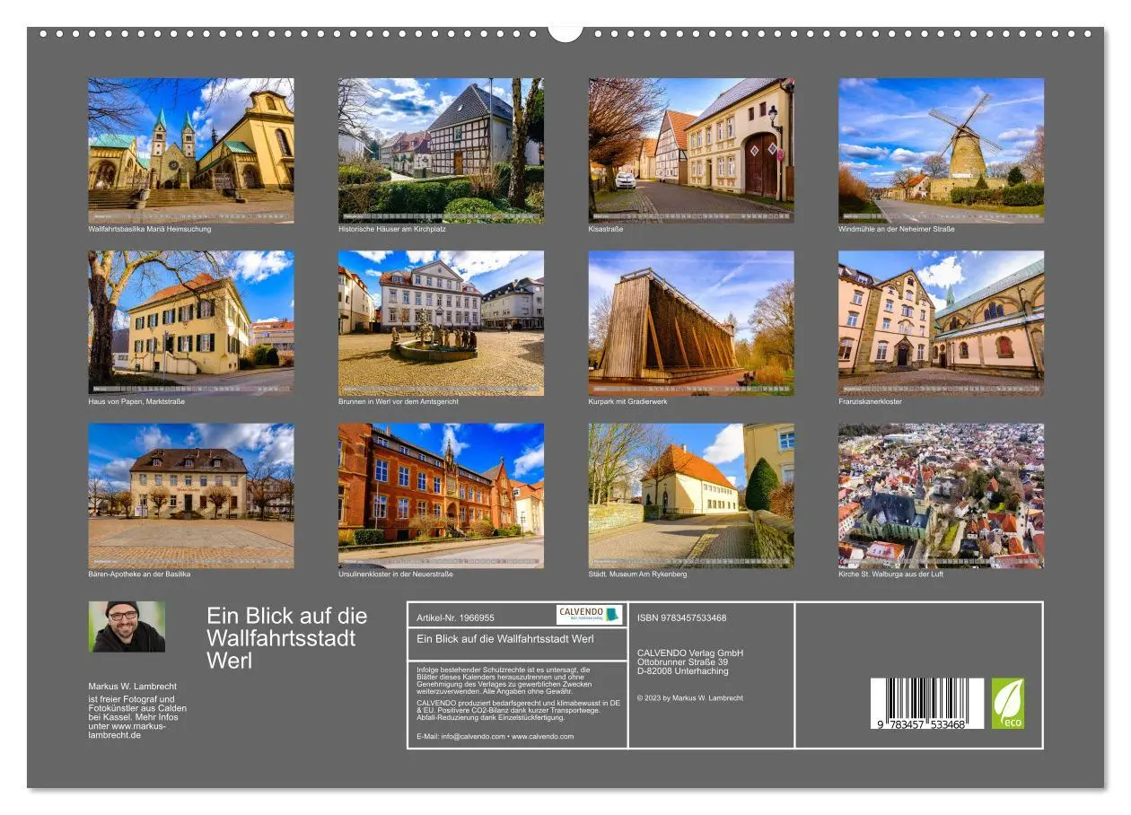 Bild: 9783457533468 | Ein Blick auf die Wallfahrtsstadt Werl (hochwertiger Premium...