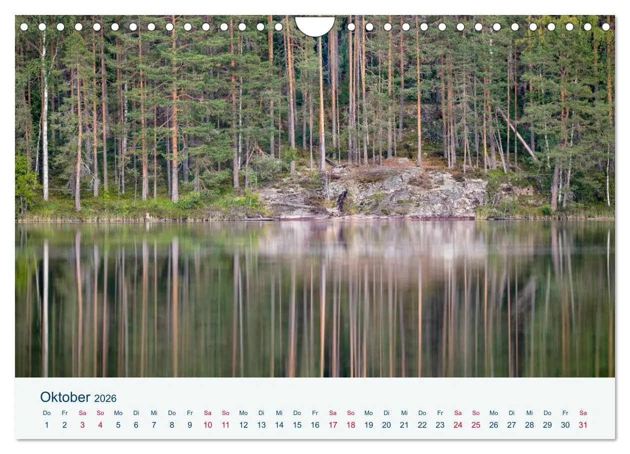 Bild: 9783457773468 | Finnland, Rund um Mikkeli (Wandkalender 2026 DIN A4 quer), CALVENDO...