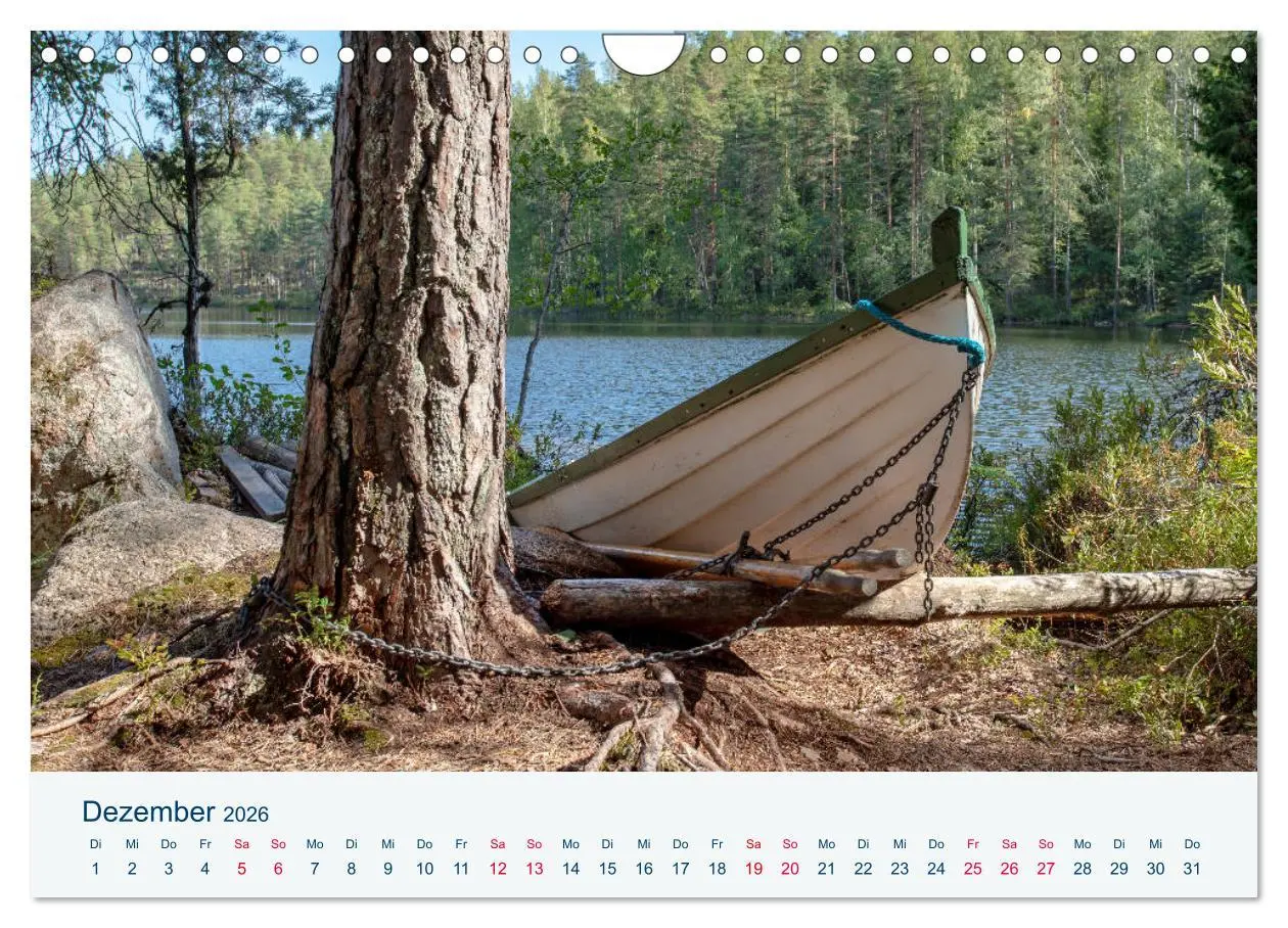 Bild: 9783457773468 | Finnland, Rund um Mikkeli (Wandkalender 2026 DIN A4 quer), CALVENDO...