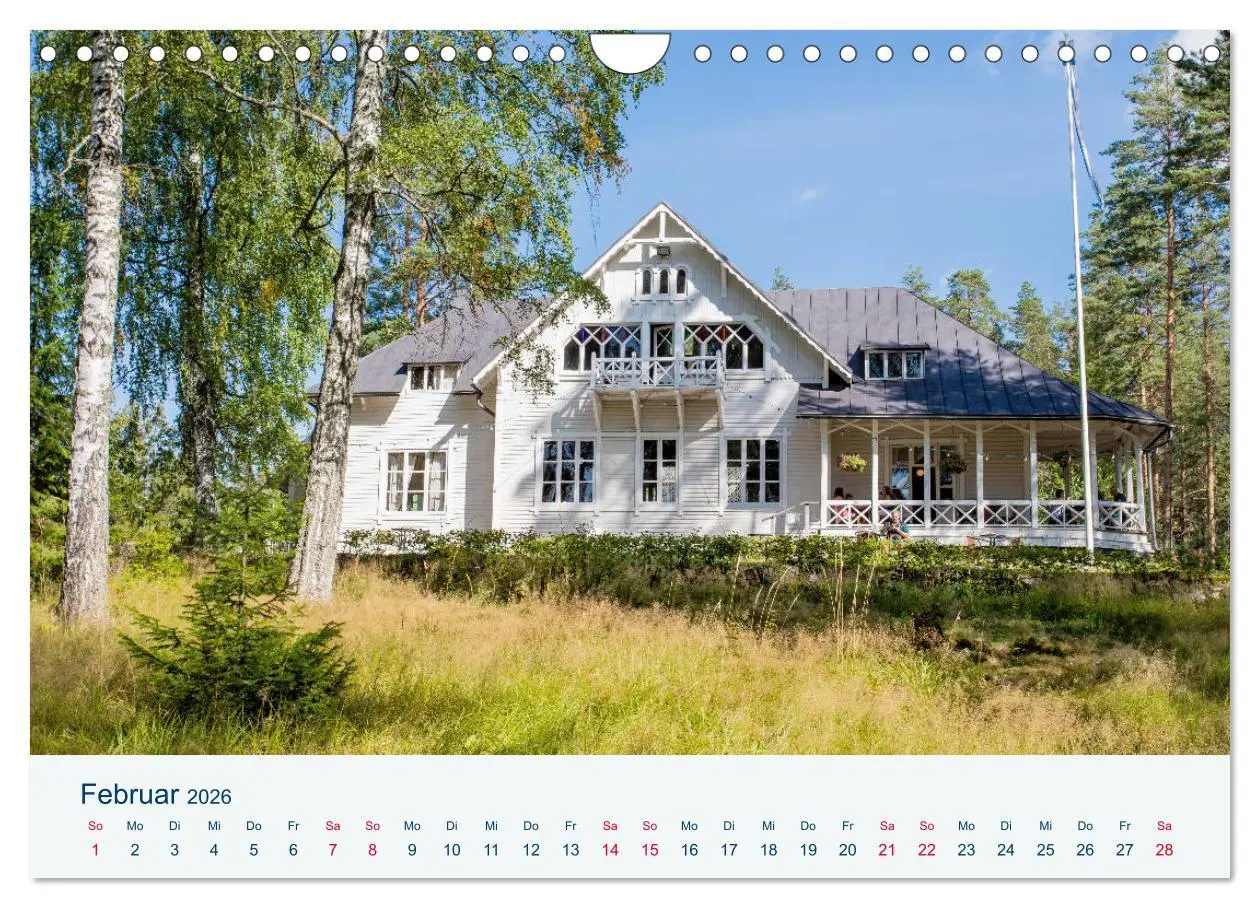 Bild: 9783457773468 | Finnland, Rund um Mikkeli (Wandkalender 2026 DIN A4 quer), CALVENDO...