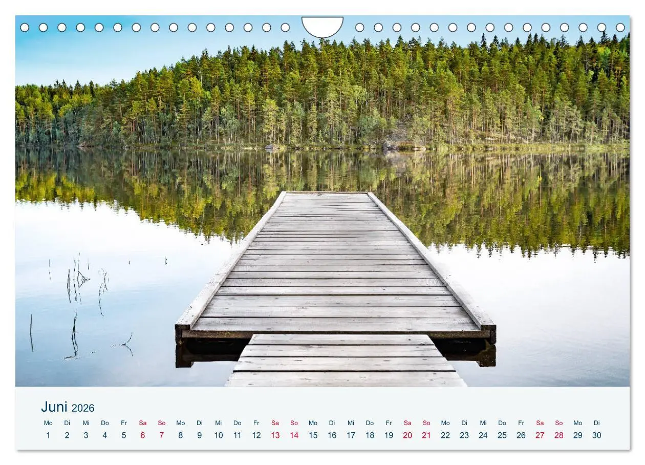 Bild: 9783457773468 | Finnland, Rund um Mikkeli (Wandkalender 2026 DIN A4 quer), CALVENDO...