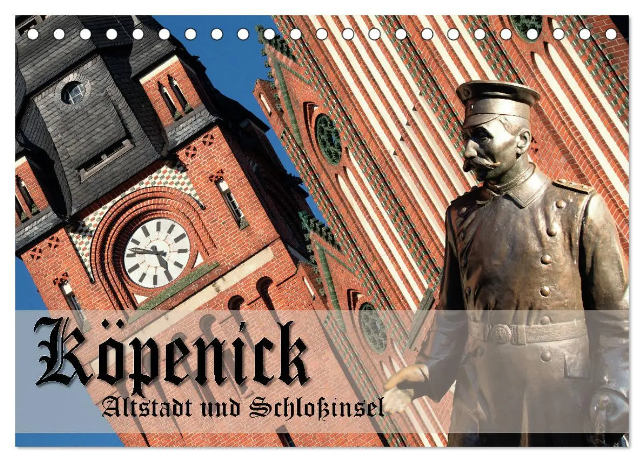 Cover: 9783457843468 | Köpenick - Altstadt und Schlossinsel (Tischkalender 2026 DIN A5...