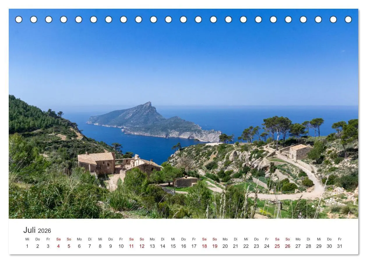 Bild: 9783457913468 | Mallorca - Eine traumhafte Reise nach Spanien. (Tischkalender 2026...