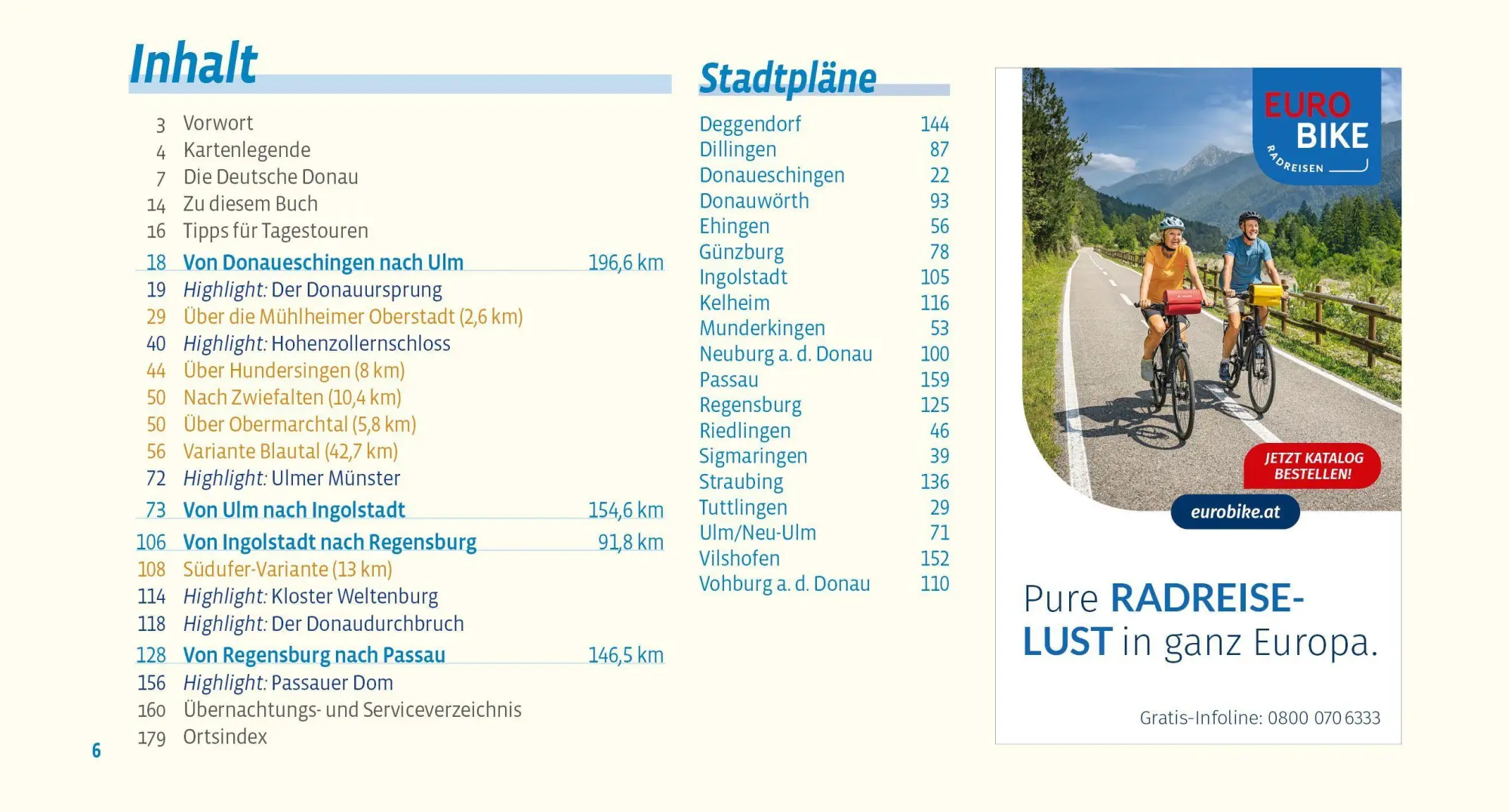 Bild: 9783711103468 | Donauradweg / Donau-Radweg 1 | Esterbauer Verlag | Taschenbuch | 2026