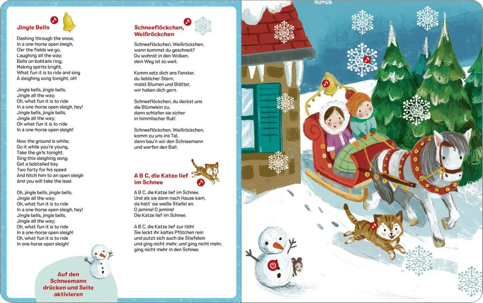 Bild: 9783845853468 | Mein erstes Liederbuch: Weihnachten | Mit 21 Melodien | Sally Garland