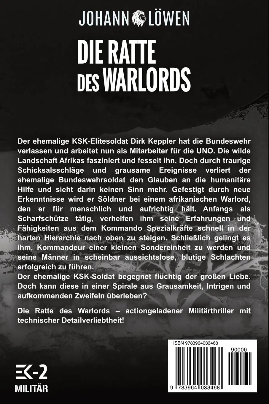 Rückseite: 9783964033468 | Die Ratte des Warlords Band 1 | Der Himmel im Absehen | Johann Löwen