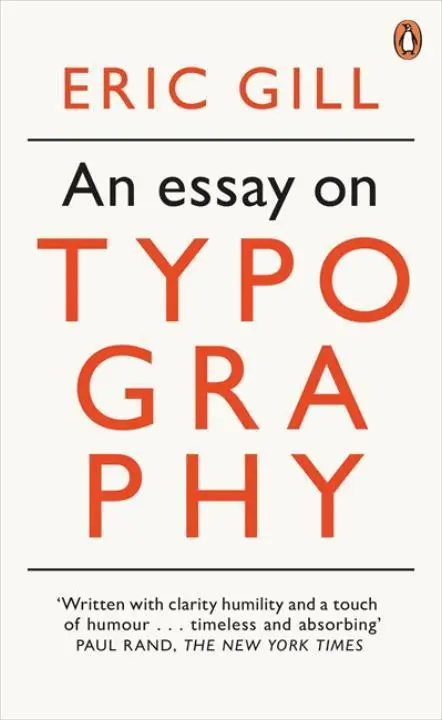 Cover: 9780141393568 | An Essay on Typography | Eric Gill | Taschenbuch | Englisch | 2013
