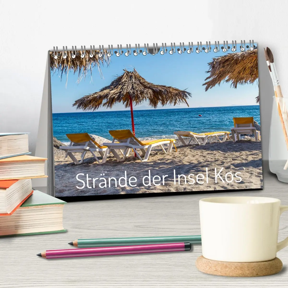 Bild: 9783457453568 | Strände der Insel Kos (Tischkalender 2026 DIN A5 quer), CALVENDO...