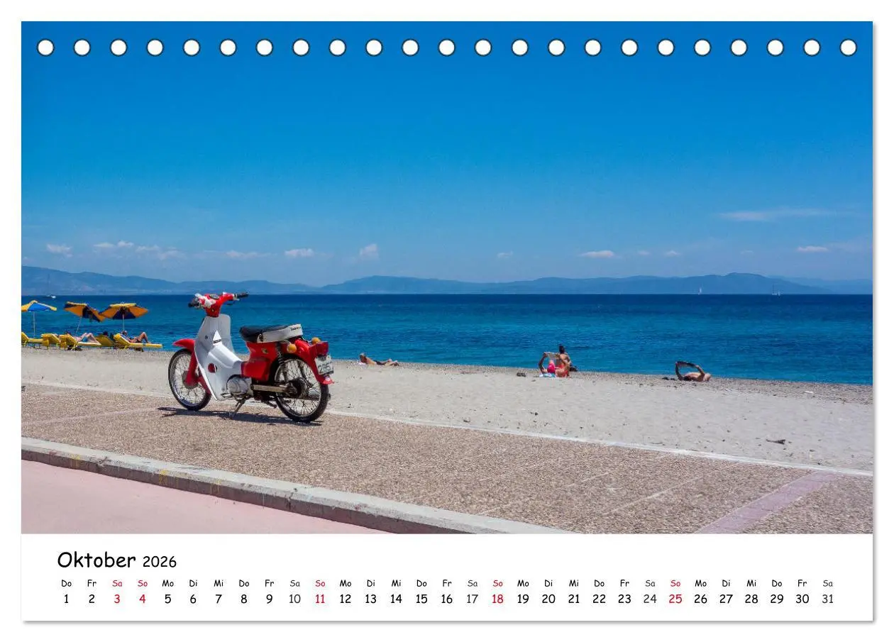 Bild: 9783457453568 | Strände der Insel Kos (Tischkalender 2026 DIN A5 quer), CALVENDO...