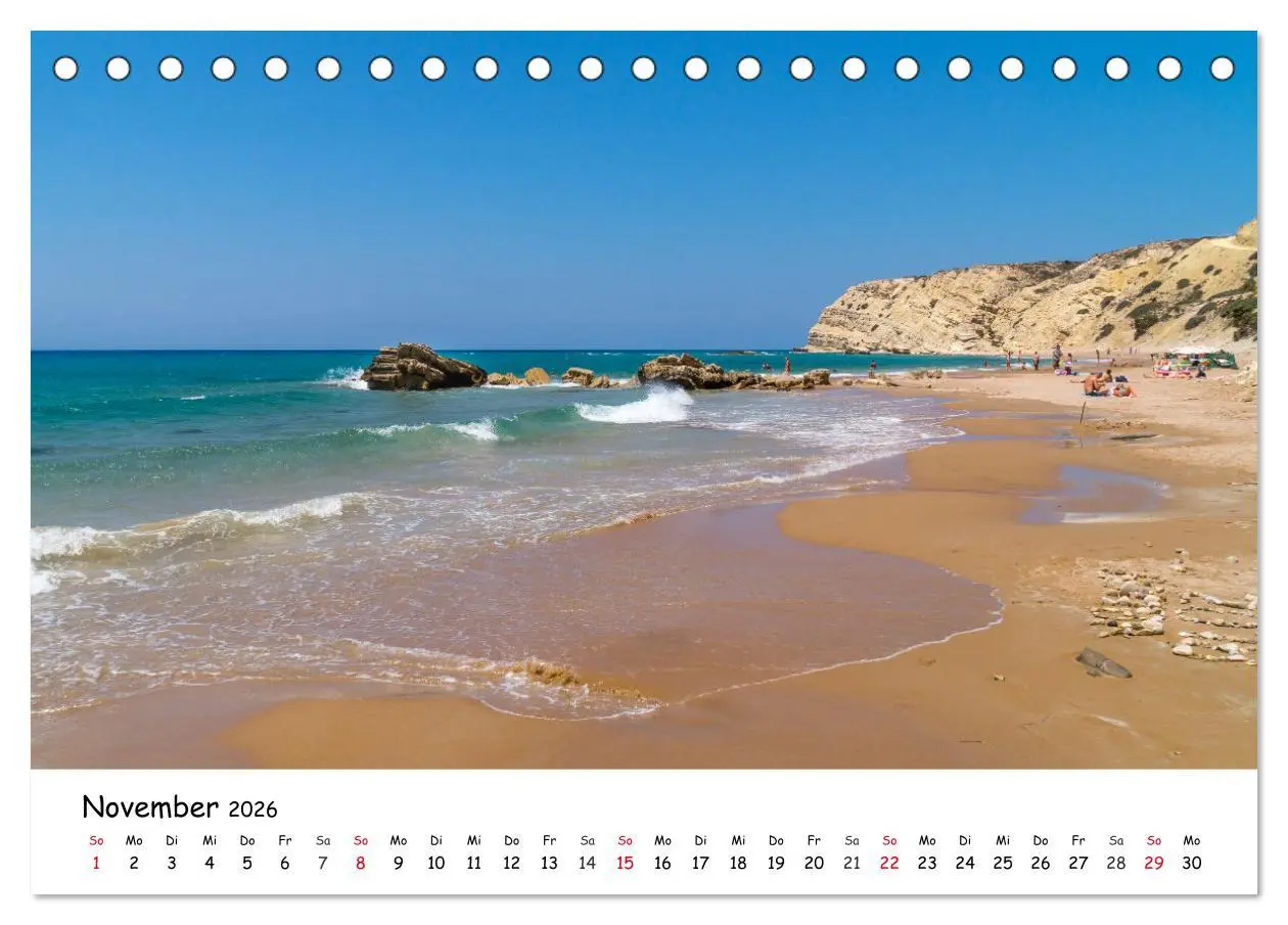 Bild: 9783457453568 | Strände der Insel Kos (Tischkalender 2026 DIN A5 quer), CALVENDO...