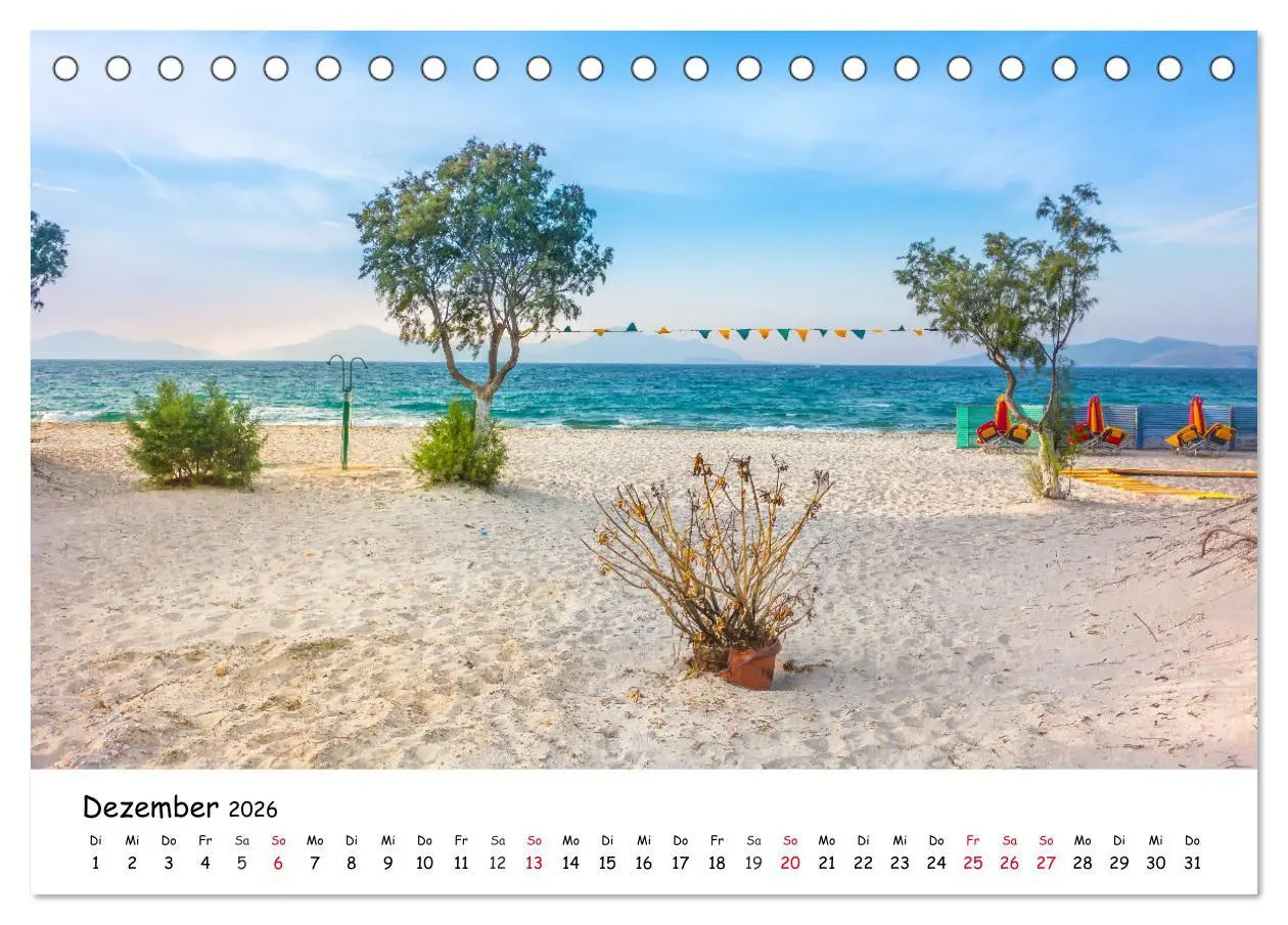 Bild: 9783457453568 | Strände der Insel Kos (Tischkalender 2026 DIN A5 quer), CALVENDO...