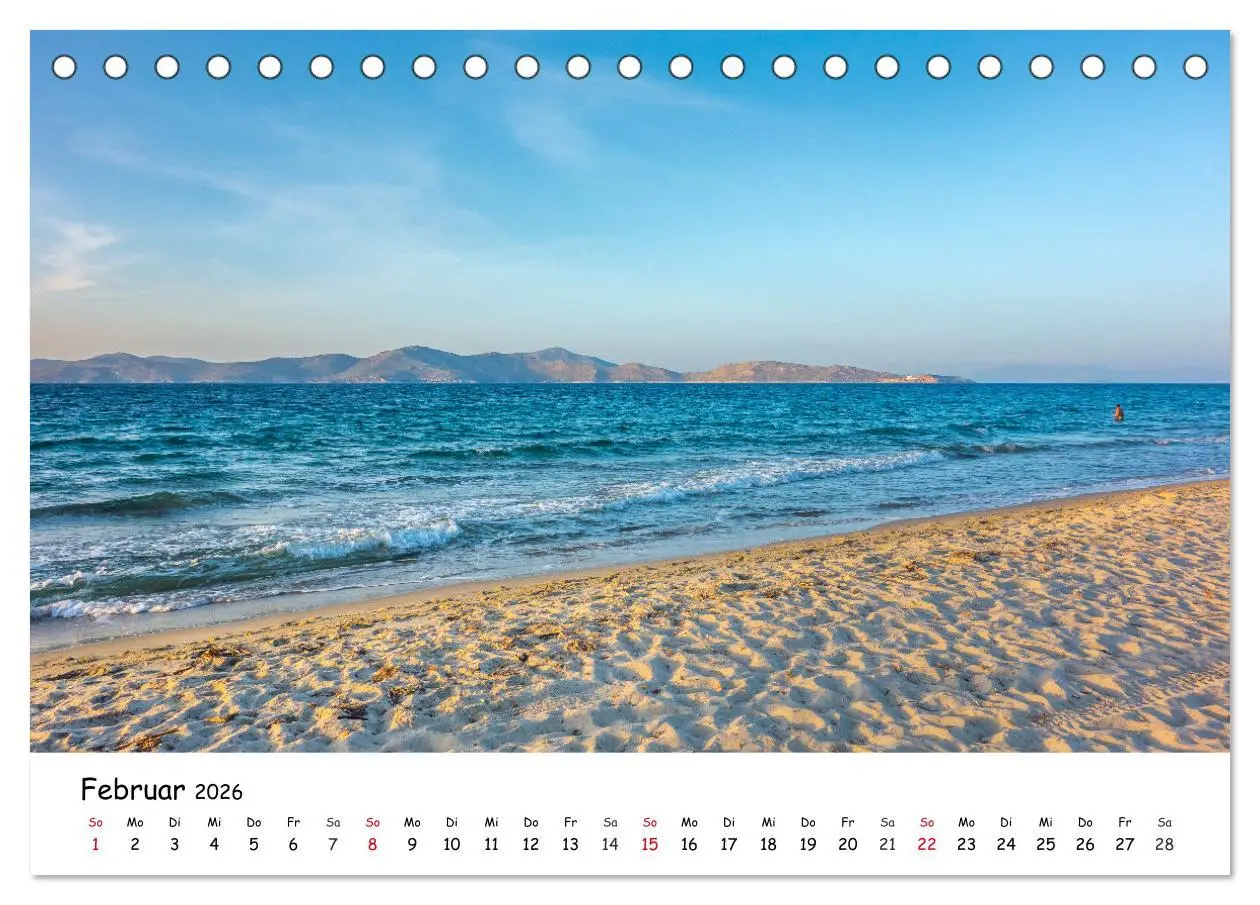 Bild: 9783457453568 | Strände der Insel Kos (Tischkalender 2026 DIN A5 quer), CALVENDO...
