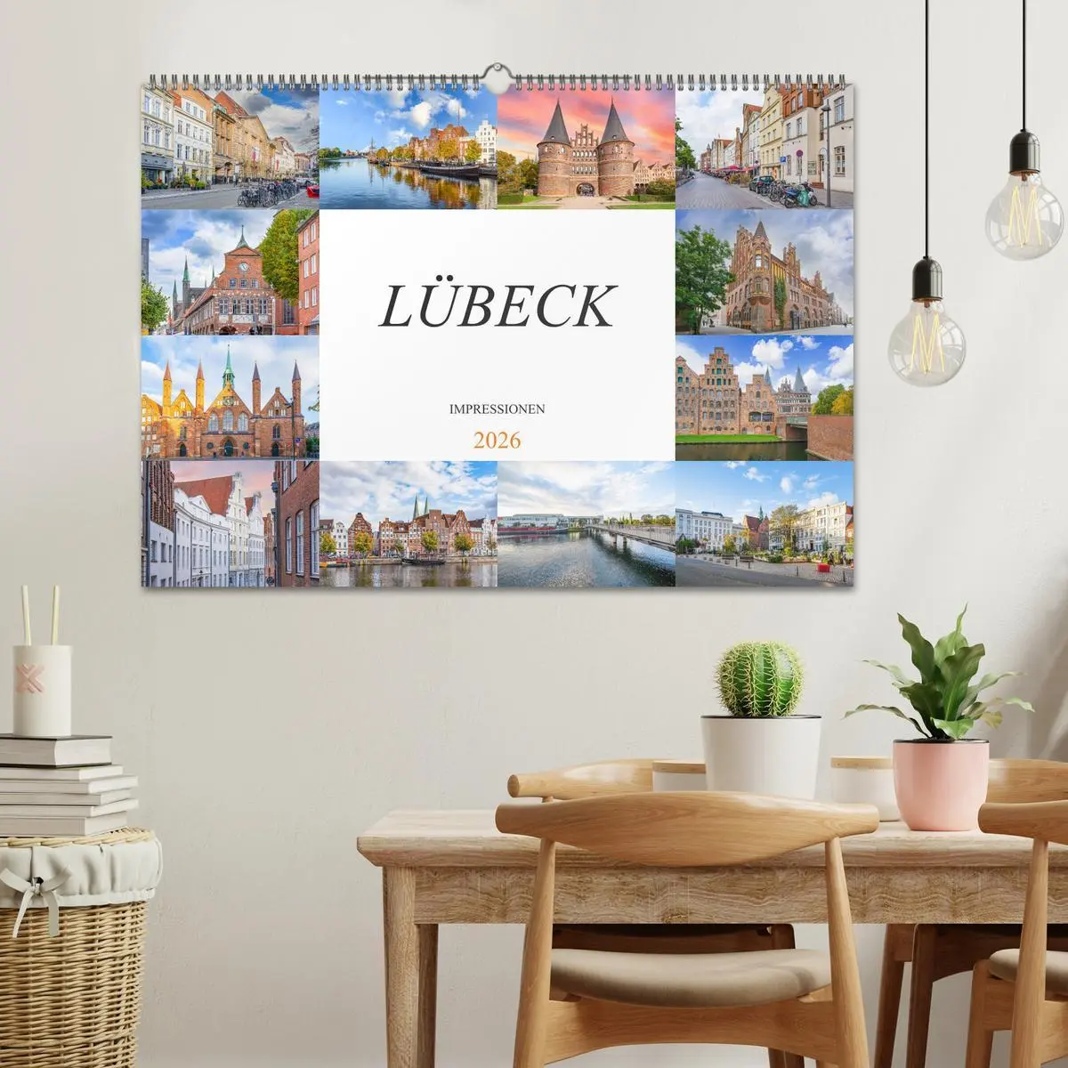 Bild: 9783457523568 | Lübeck Impressionen (Wandkalender 2026 DIN A2 quer), CALVENDO...