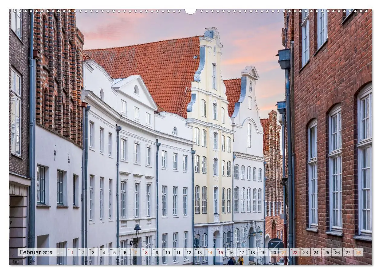 Bild: 9783457523568 | Lübeck Impressionen (Wandkalender 2026 DIN A2 quer), CALVENDO...