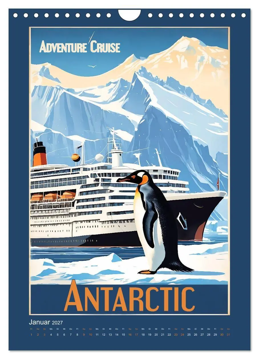 Bild: 9783569183568 | World Travel Poster - nostalgische Reise um die Welt (Wandkalender...