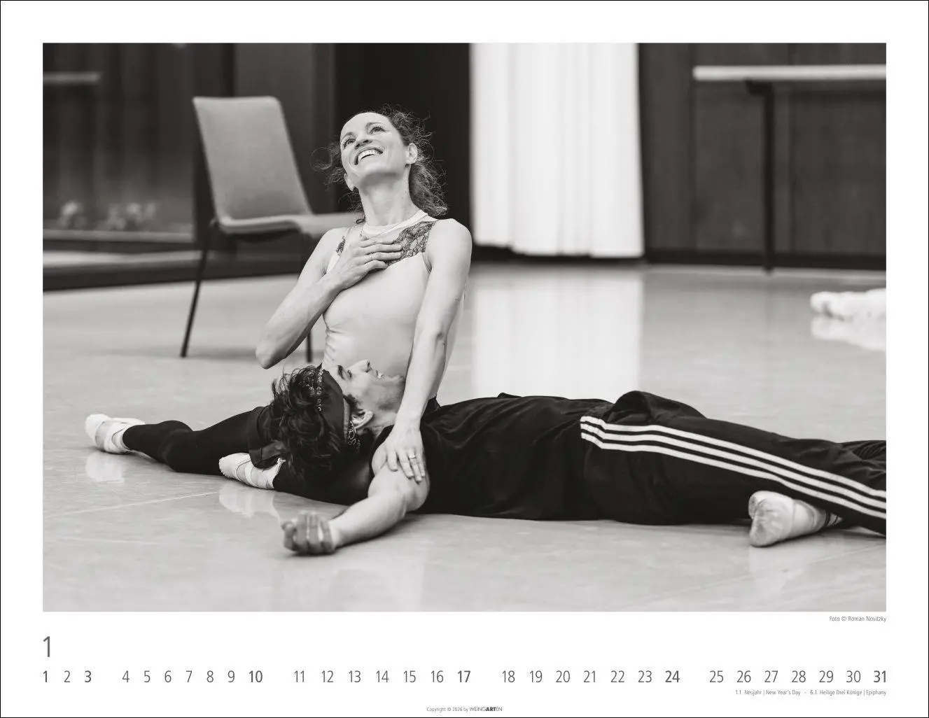 Bild: 9783839903568 | Ballettsaal - Stuttgarter Ballett Kalender 2027 - Stuttgarter Ballett