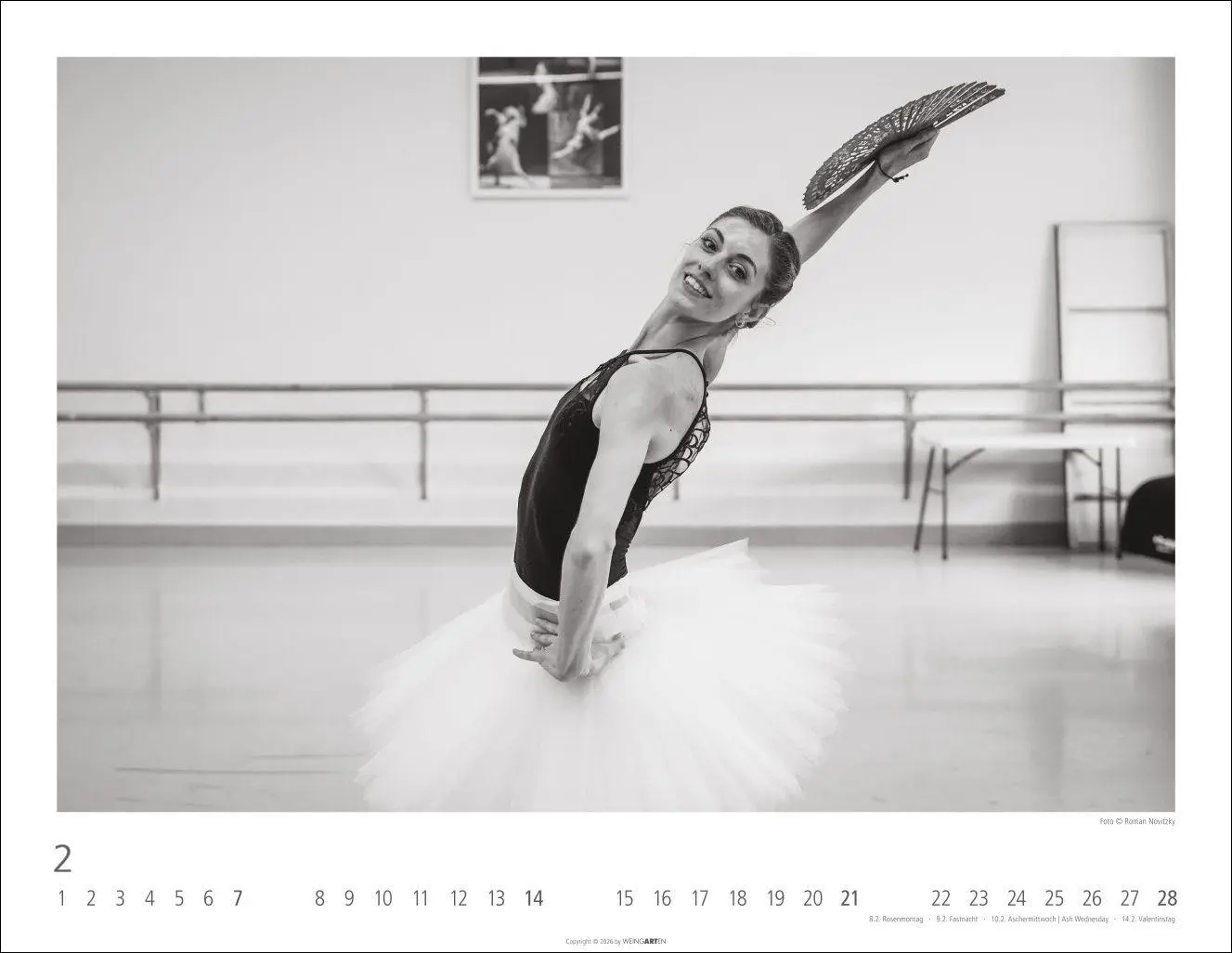 Bild: 9783839903568 | Ballettsaal - Stuttgarter Ballett Kalender 2027 - Stuttgarter Ballett