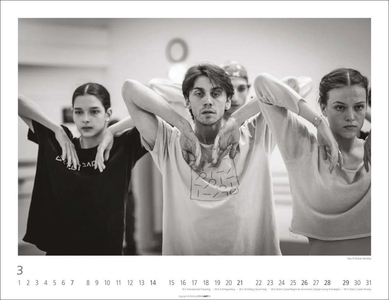 Bild: 9783839903568 | Ballettsaal - Stuttgarter Ballett Kalender 2027 - Stuttgarter Ballett