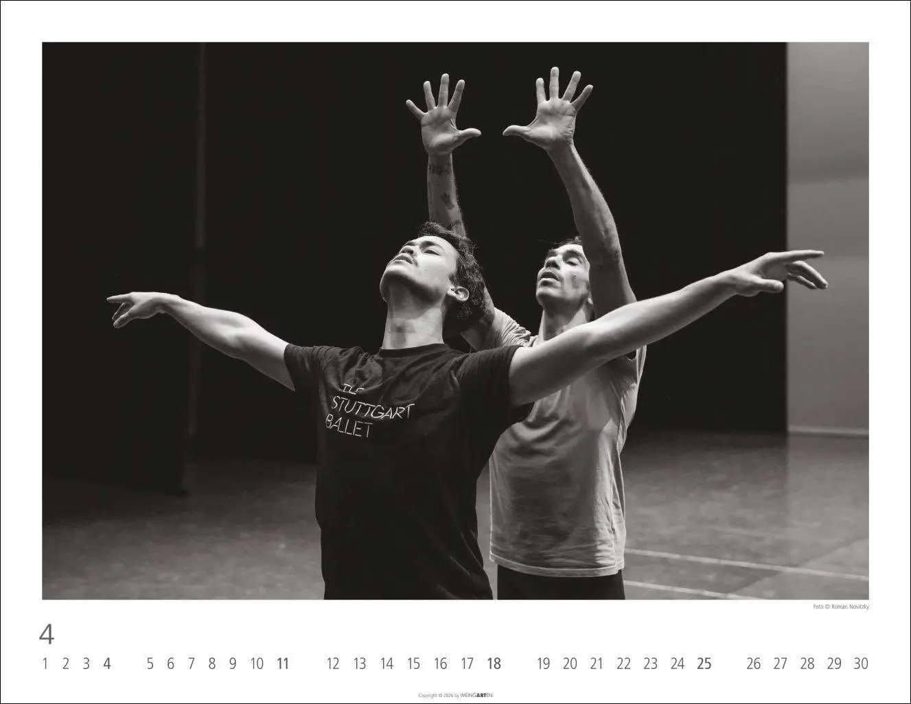 Bild: 9783839903568 | Ballettsaal - Stuttgarter Ballett Kalender 2027 - Stuttgarter Ballett