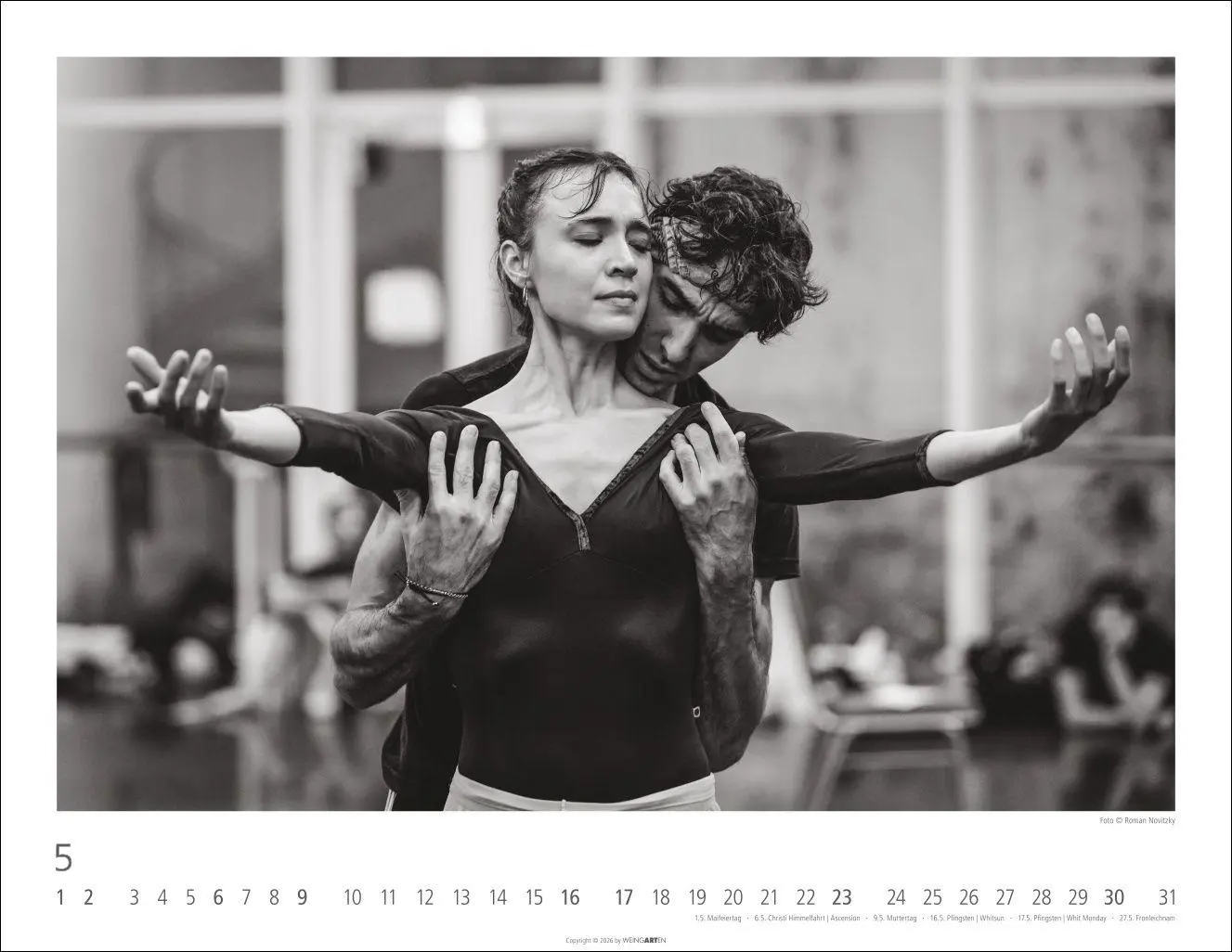 Bild: 9783839903568 | Ballettsaal - Stuttgarter Ballett Kalender 2027 - Stuttgarter Ballett