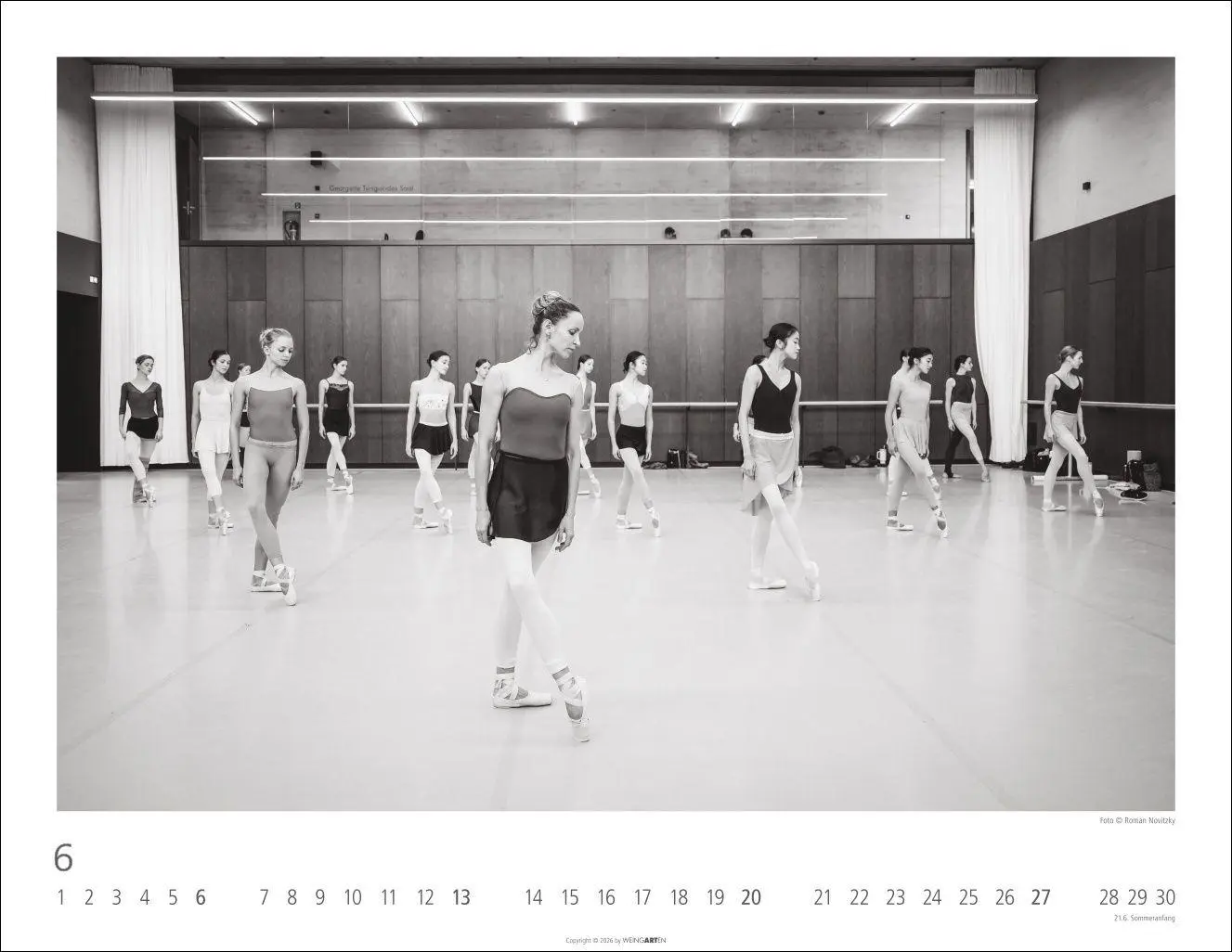 Bild: 9783839903568 | Ballettsaal - Stuttgarter Ballett Kalender 2027 - Stuttgarter Ballett