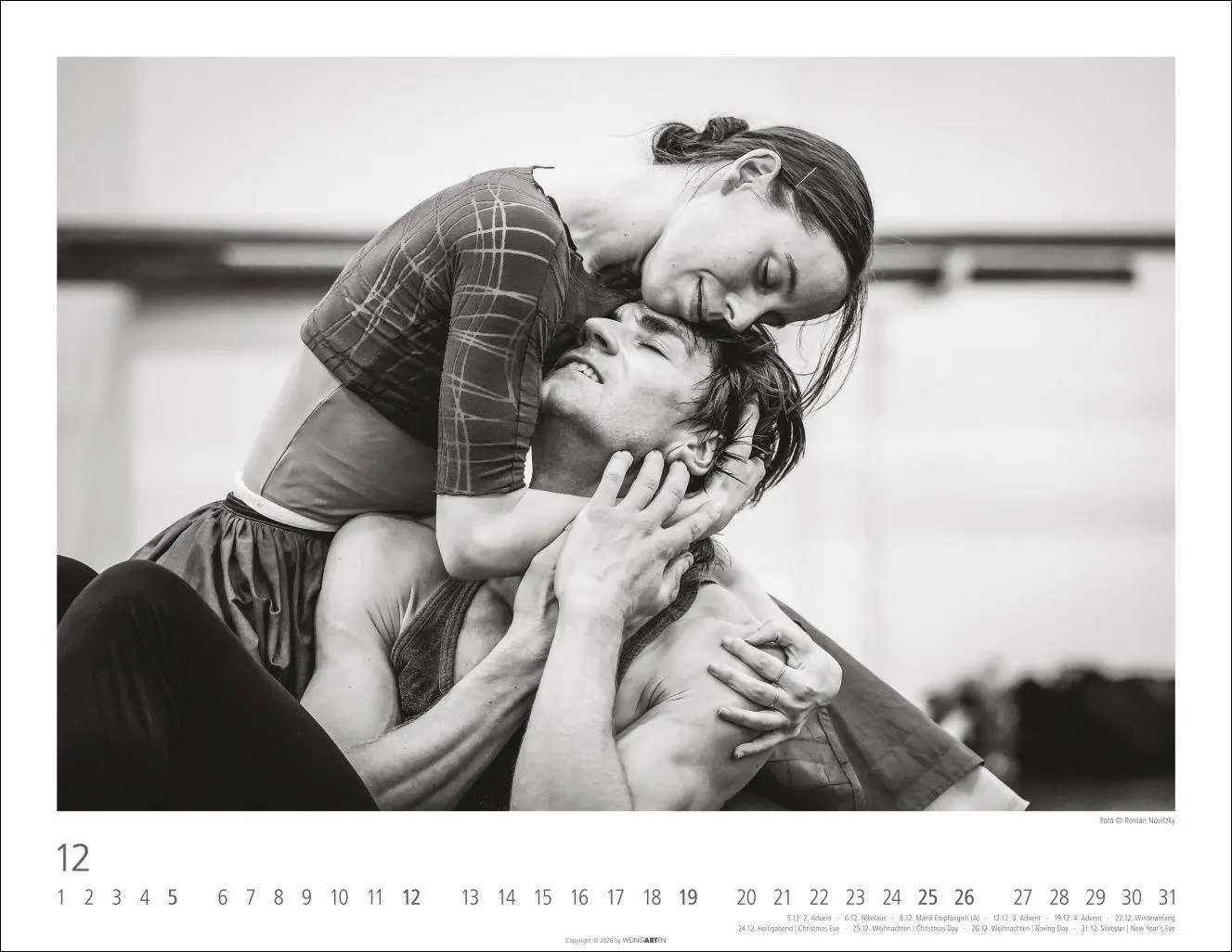 Bild: 9783839903568 | Ballettsaal - Stuttgarter Ballett Kalender 2027 - Stuttgarter Ballett