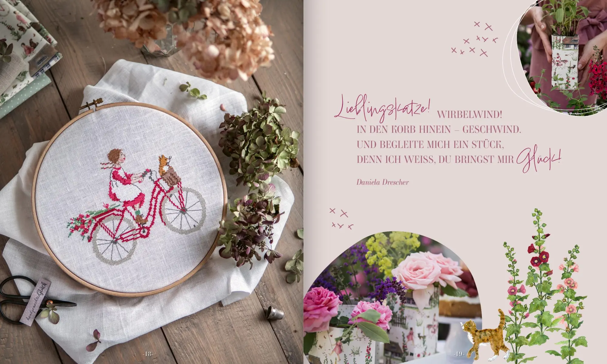 Bild: 9783940193568 | Liebevolle Stickereien | Daniela Drescher | Taschenbuch | 68 S. | 2023