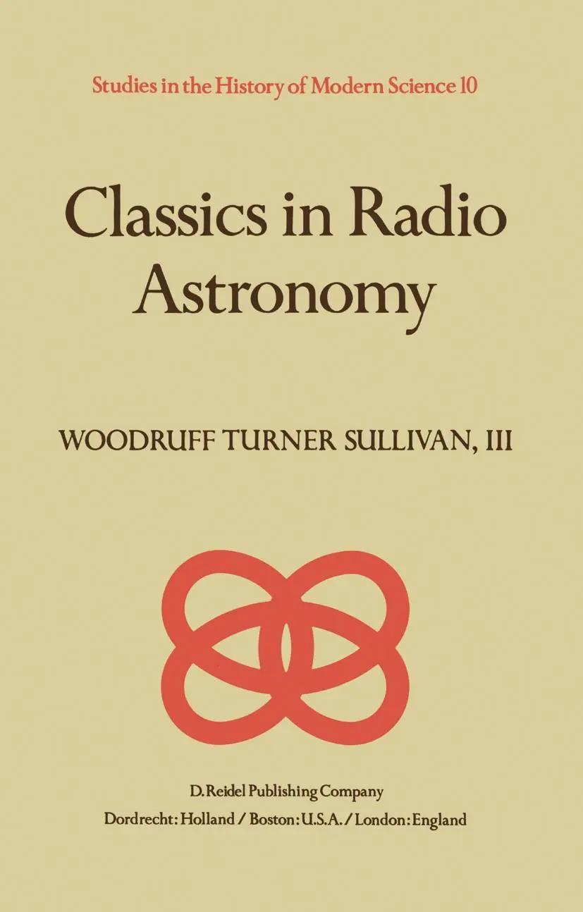 Cover: 9789027713568 | Classics in Radio Astronomy | W. T. Sullivan | Buch | xxiv | Englisch