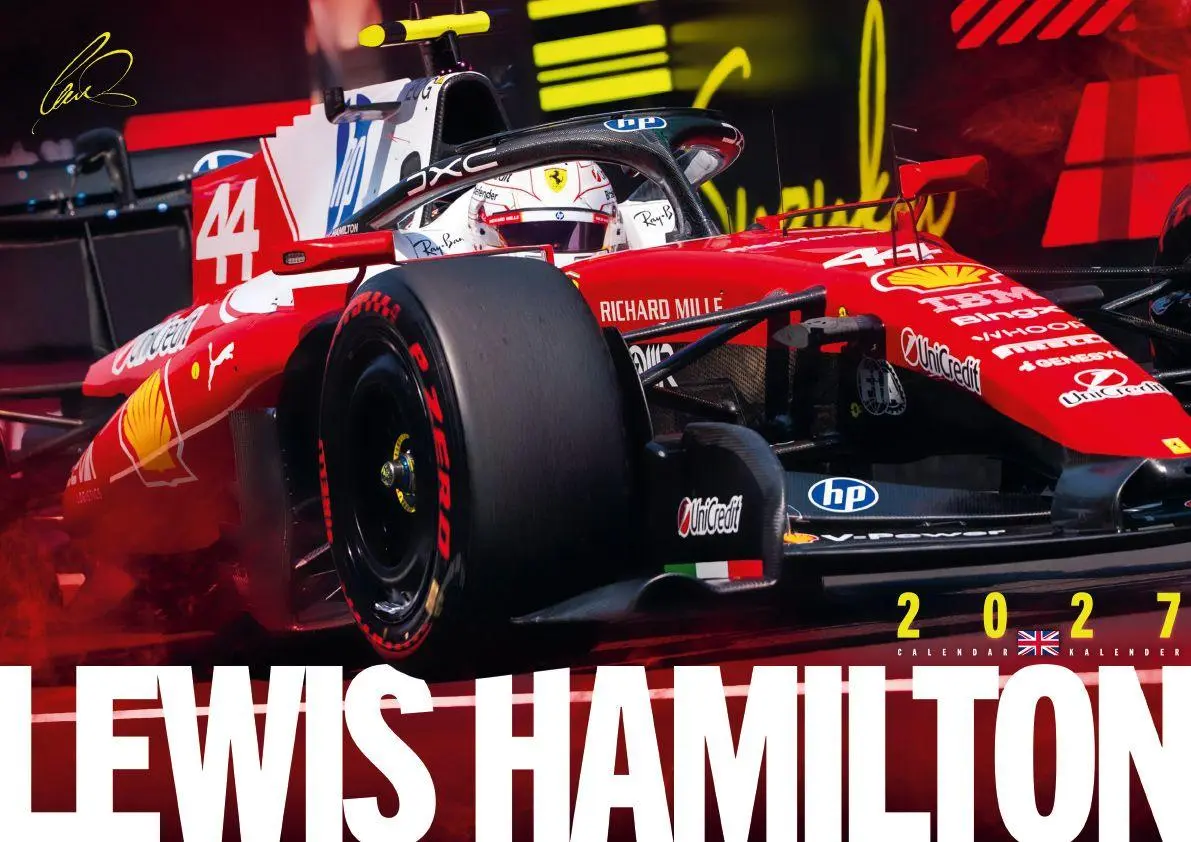 Cover: 9798893613568 | Lewis Hamilton Kalender 2027 | Lewis Hamilton | Kalender | 14 S.