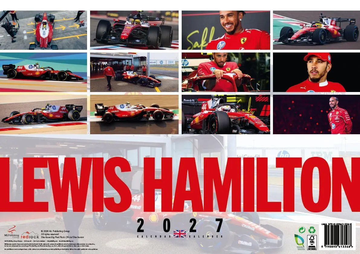 Bild: 9798893613568 | Lewis Hamilton Kalender 2027 | Lewis Hamilton | Kalender | 14 S.