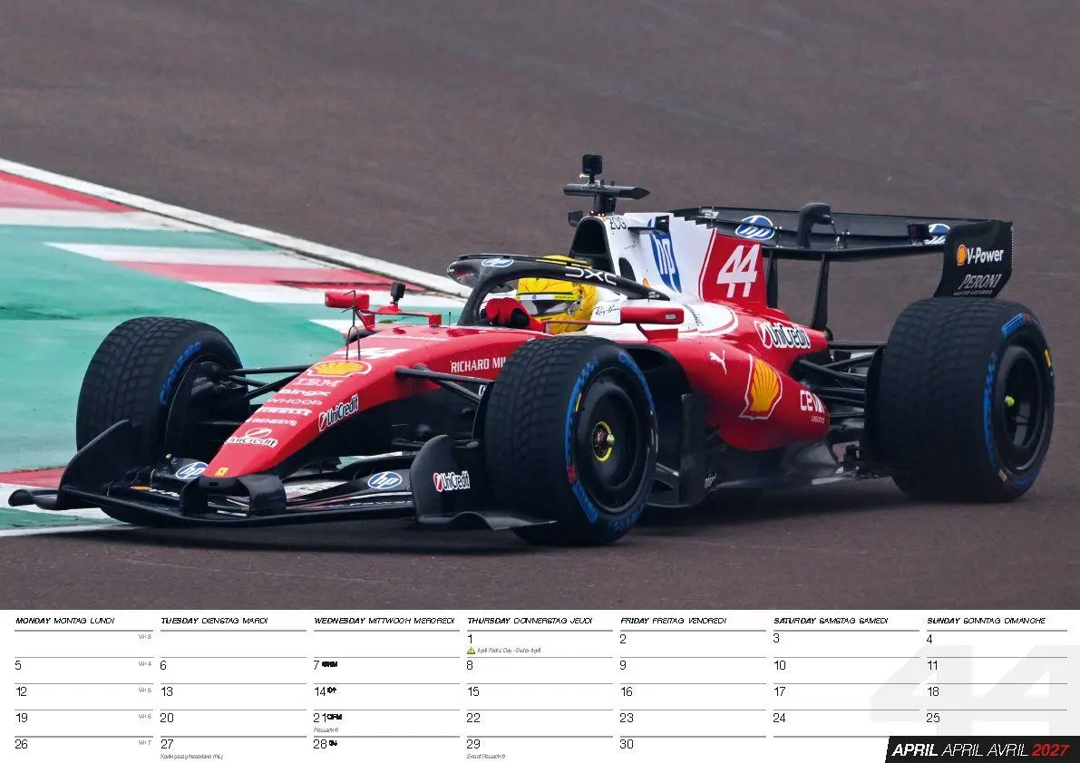 Bild: 9798893613568 | Lewis Hamilton Kalender 2027 | Lewis Hamilton | Kalender | 14 S.