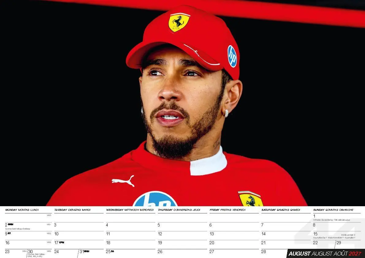 Bild: 9798893613568 | Lewis Hamilton Kalender 2027 | Lewis Hamilton | Kalender | 14 S.