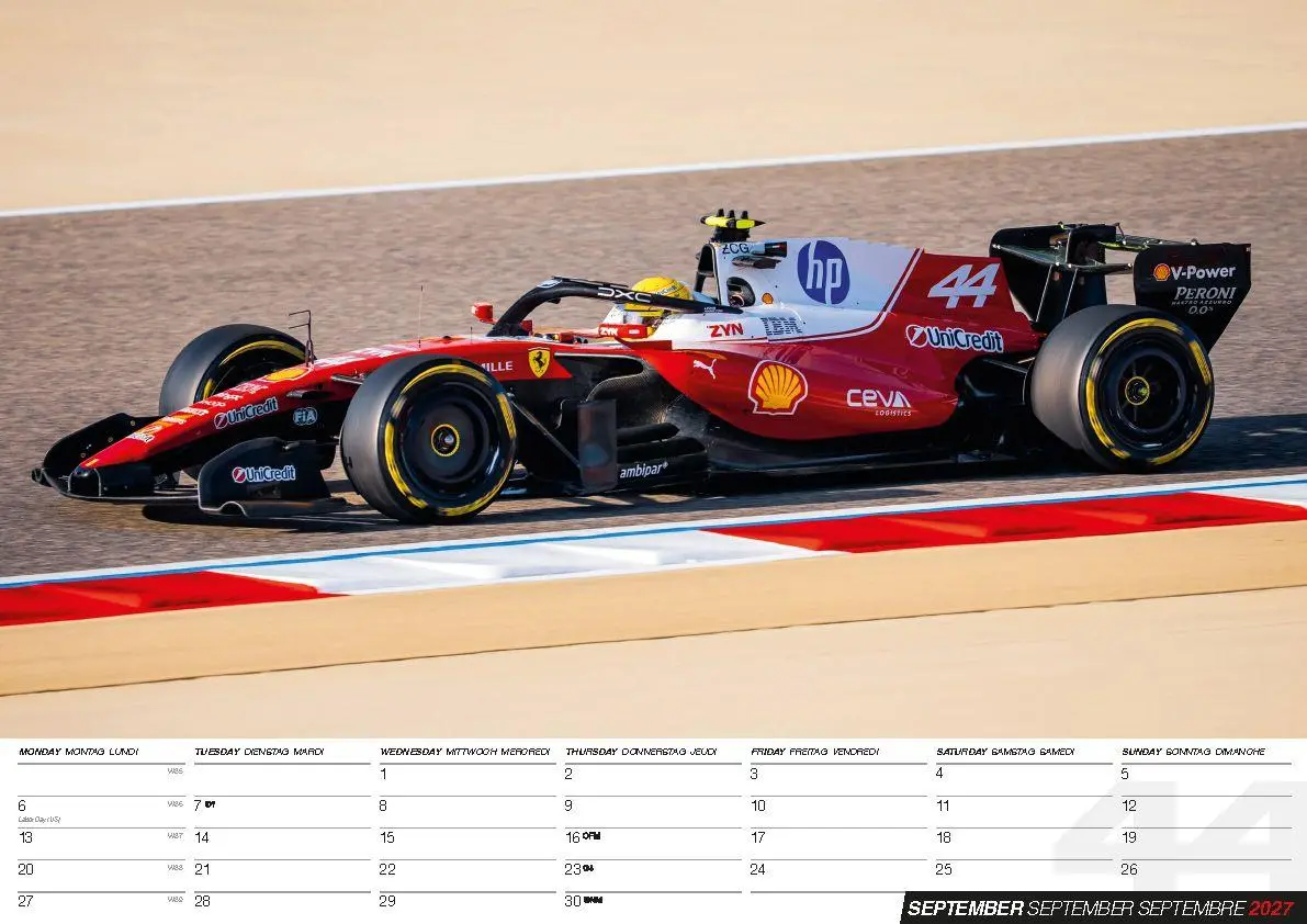 Bild: 9798893613568 | Lewis Hamilton Kalender 2027 | Lewis Hamilton | Kalender | 14 S.