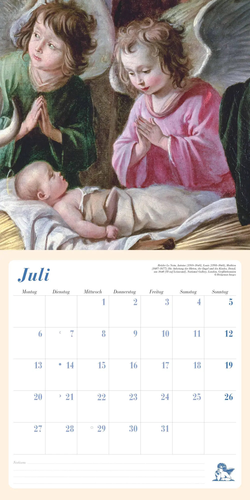 Bild: 4069095003668 | Engel 2026 - Broschürenkalender - Wandkalender - Format 30 x 30 cm