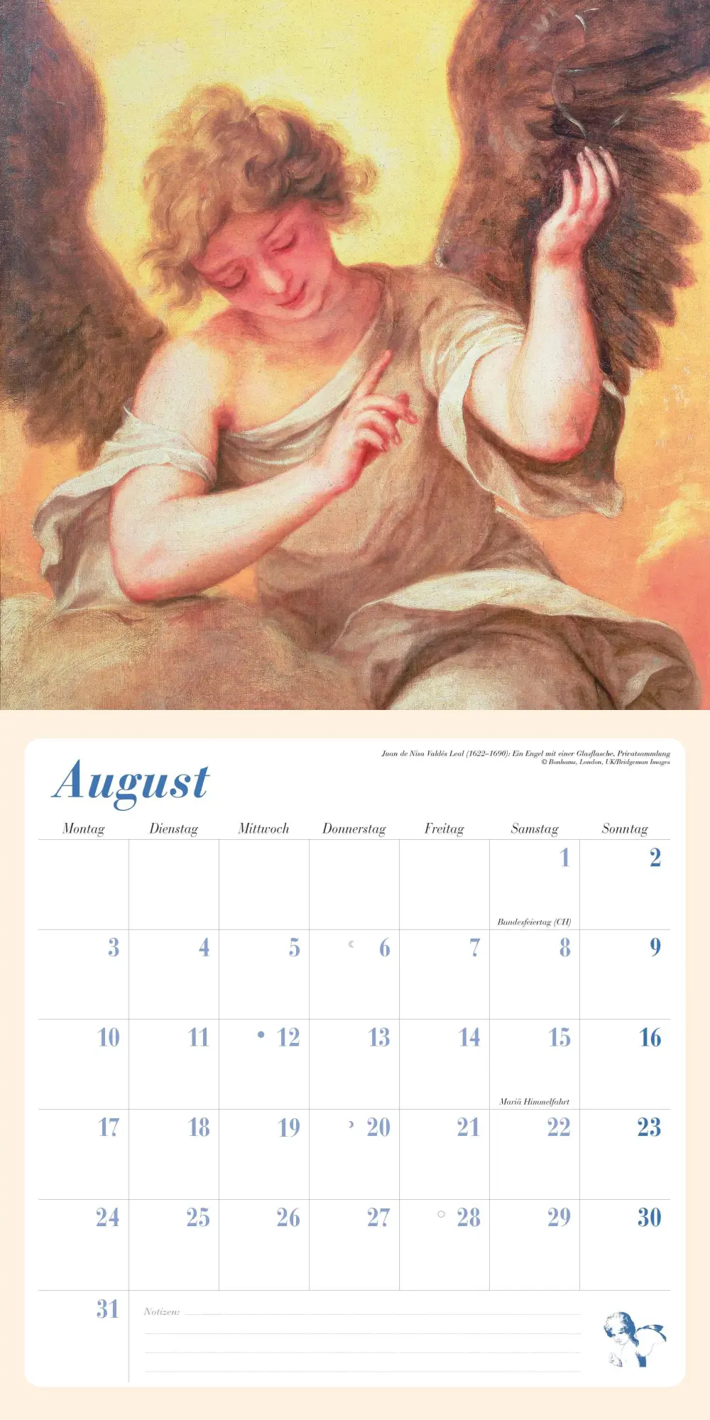 Bild: 4069095003668 | Engel 2026 - Broschürenkalender - Wandkalender - Format 30 x 30 cm