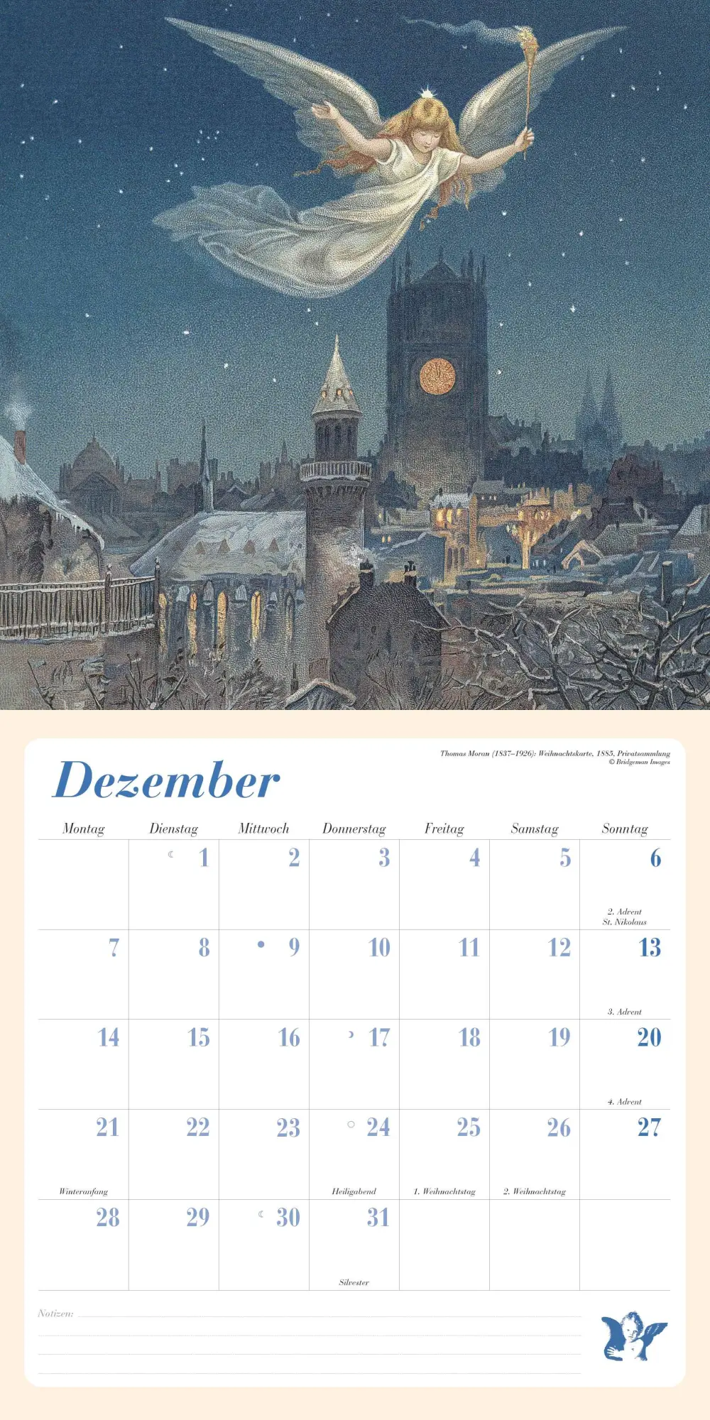 Bild: 4069095003668 | Engel 2026 - Broschürenkalender - Wandkalender - Format 30 x 30 cm