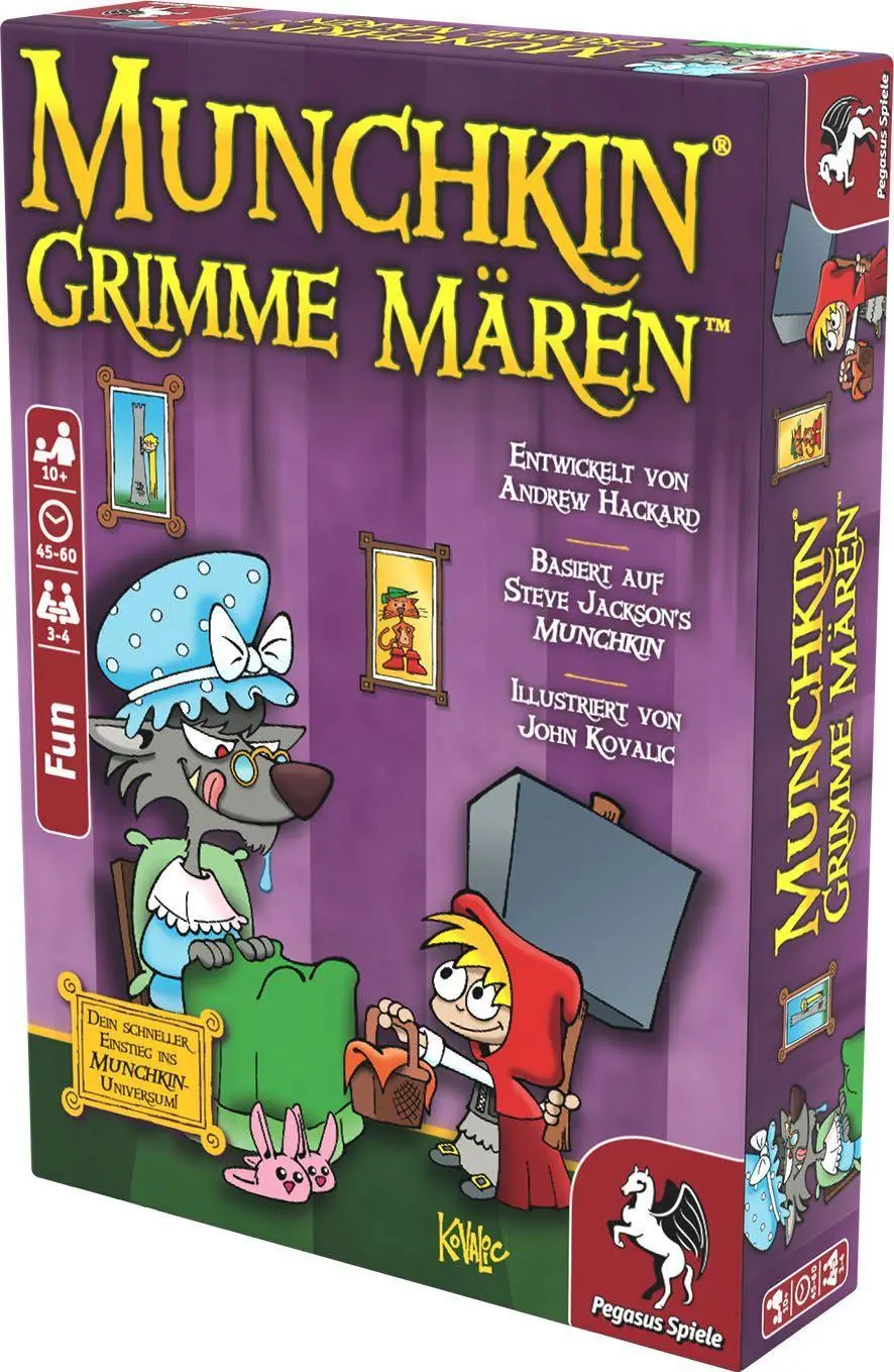 Bild: 4250231713668 | Munchkin: Grimme Mären | Andrew Hackard | Spiel | Brettspiel | Deutsch