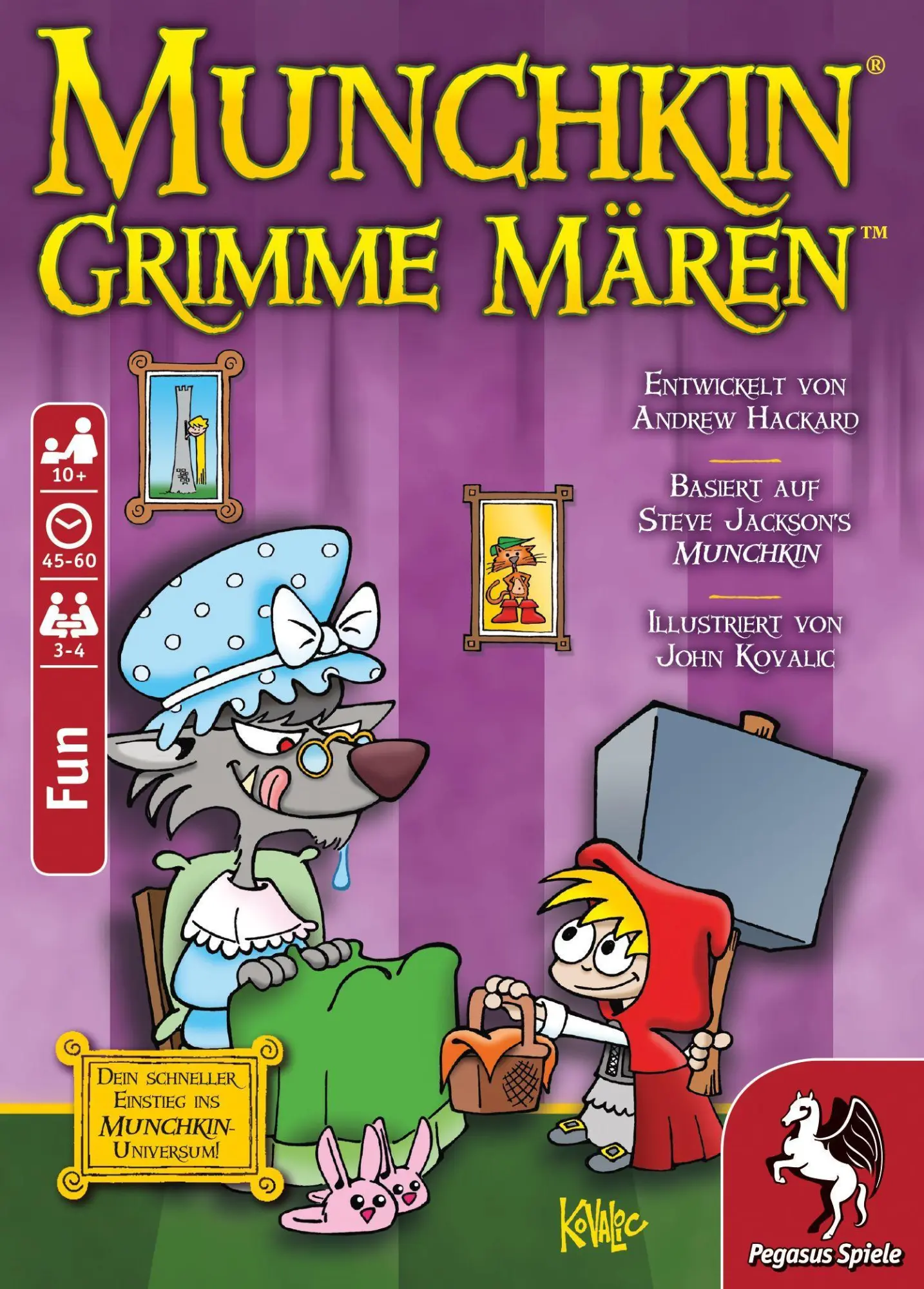 Bild: 4250231713668 | Munchkin: Grimme Mären | Andrew Hackard | Spiel | Brettspiel | Deutsch
