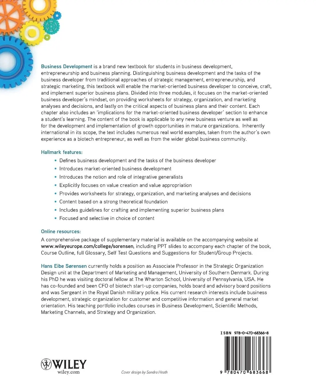 Rückseite: 9780470683668 | Business Development | A Market-Oriented Perspective | Sørensen | Buch