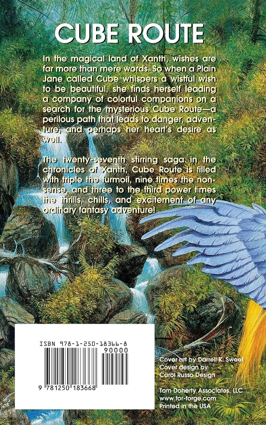 Rückseite: 9781250183668 | CUBE ROUTE | Piers Anthony | Taschenbuch | Englisch | 2004