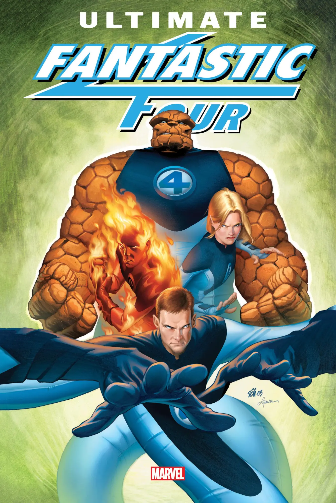 Cover: 9781302963668 | Ultimate Fantastic Four Omnibus Vol. 1 Stuart Immonen Cover | Buch