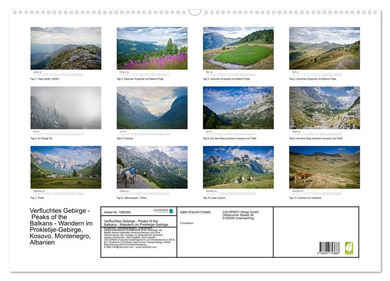 Bild: 9783457753668 | Verfluchtes Gebirge - Peaks of the Balkans - Wandern im...
