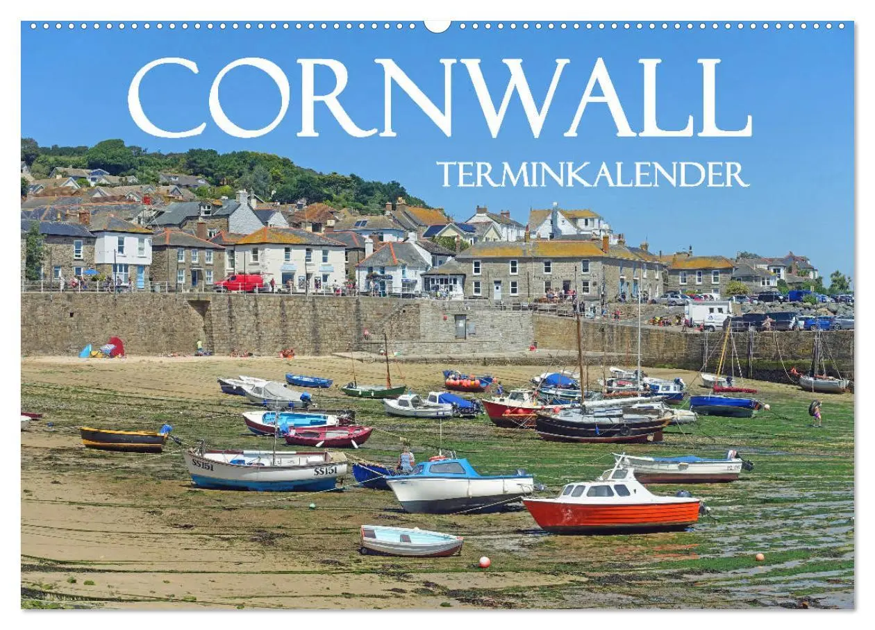 Cover: 9783457823668 | Cornwall. Terminkalender (Wandkalender 2026 DIN A2 quer), CALVENDO...